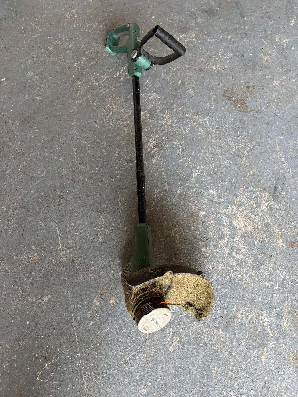 Bosch gras trimmer op batterij, Tuin en Terras, Ophalen, Gebruikt, Elektrisch
