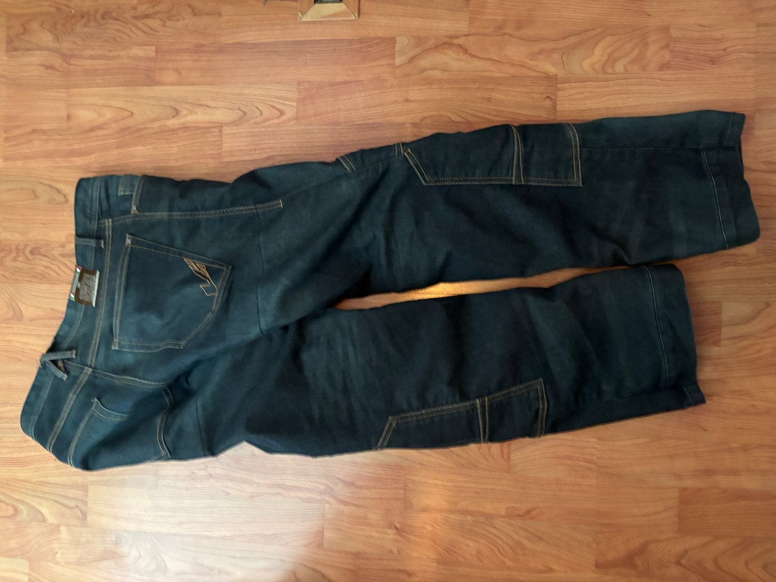 Vanucci Motorjeans MT 32/32 met knieprotectie, Ophalen, Tweedehands, Heren, Broek | textiel