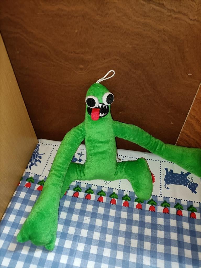 Rainbow friends groene knuffel 19 cm groot, Ophalen of Verzenden, Zo goed als nieuw, Overige typen