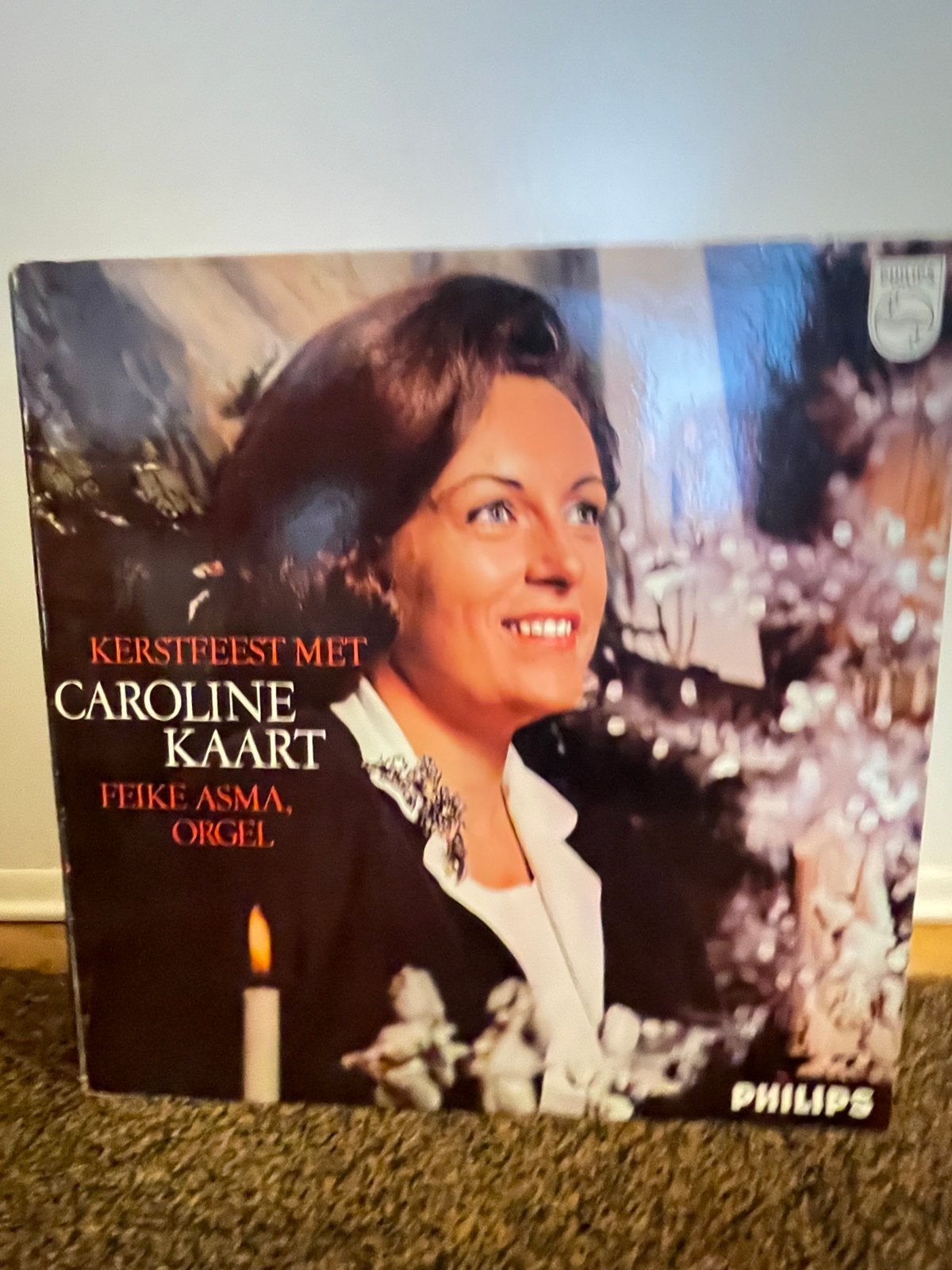 Kerstfeest met Caroline Kaart LP - Feike Asma, Orgel