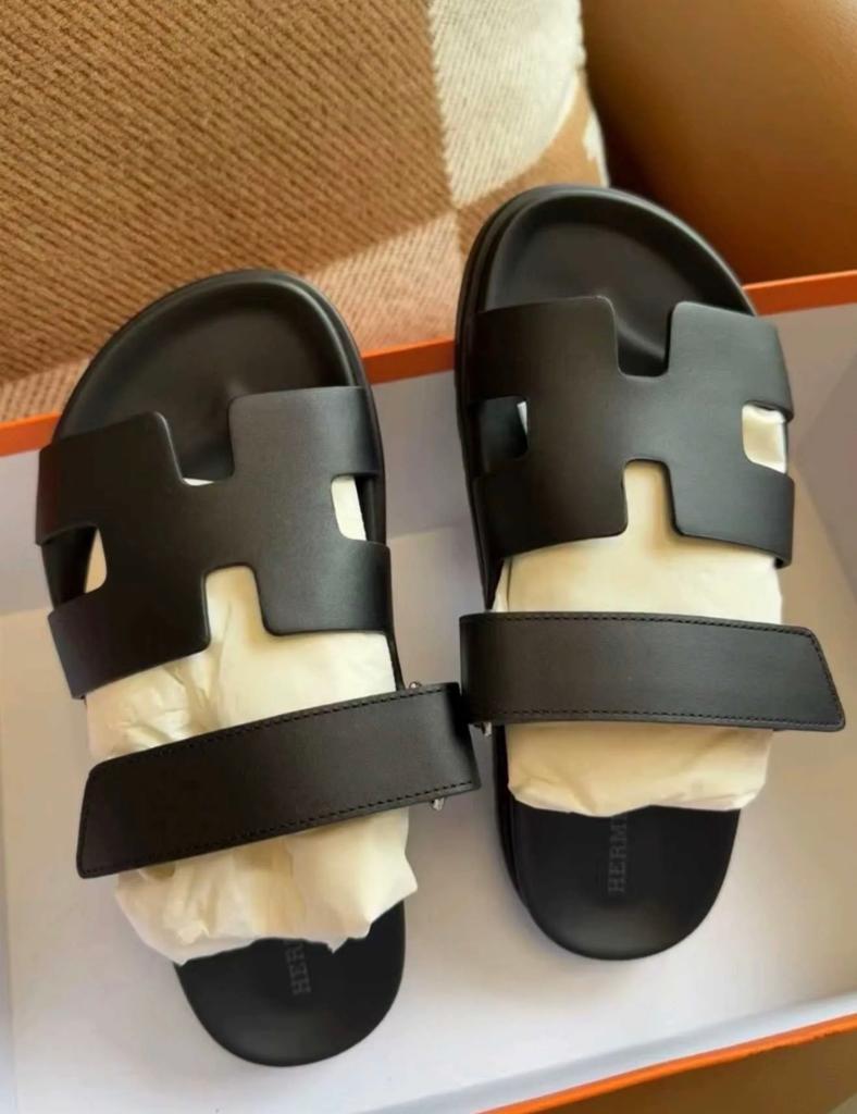 Hermès Chypre Sandalen Nieuw in doos, Kleding | Dames, Schoenen, Ophalen, Nieuw, Zwart, Sandalen of Muiltjes
