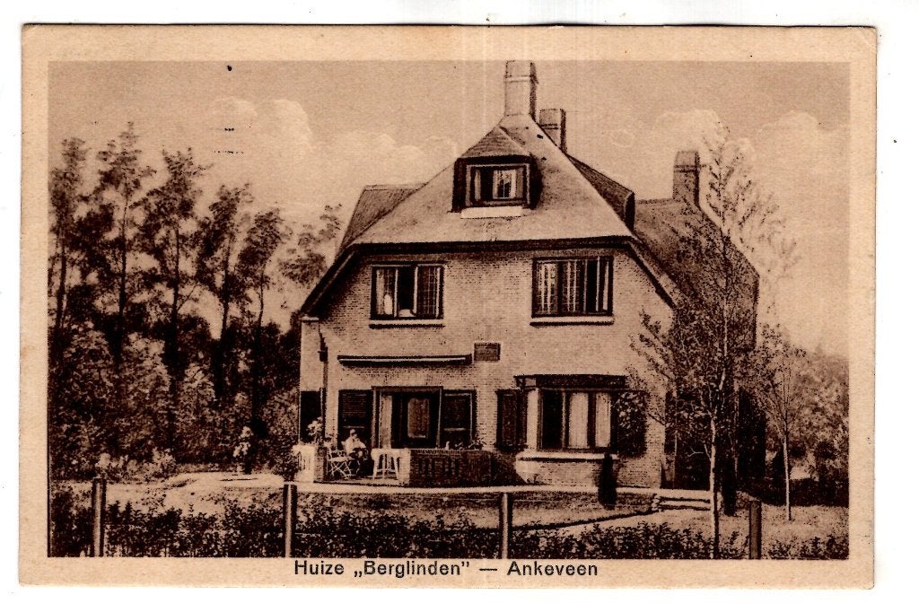Ankeveen 1939  Berglinden, Ophalen, 1920 tot 1940, Gelopen, Noord-Holland