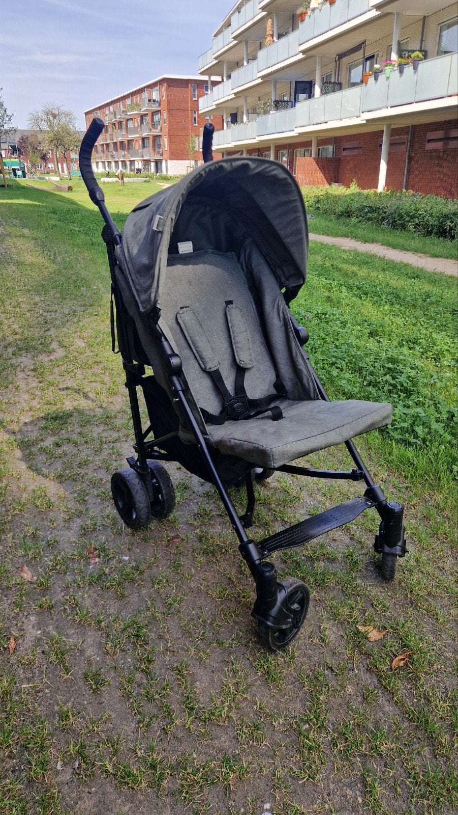 Complete buggy Prenatal. Incl regenhoes, reistas, paraplu, Kinderen en Baby's, Buggy's, Ophalen, Zo goed als nieuw, Regenhoes