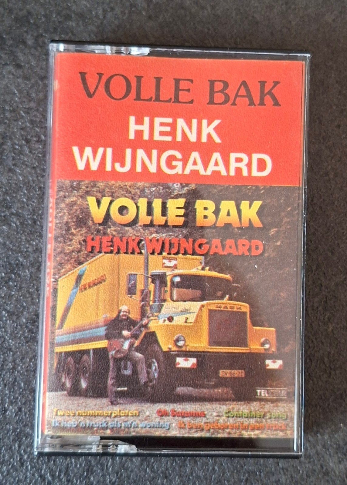 Cassettebandje Henk Wijngaard- Volle bak (1980), Ophalen of Verzenden, Gebruikt, Nederlandstalig, 1 bandje