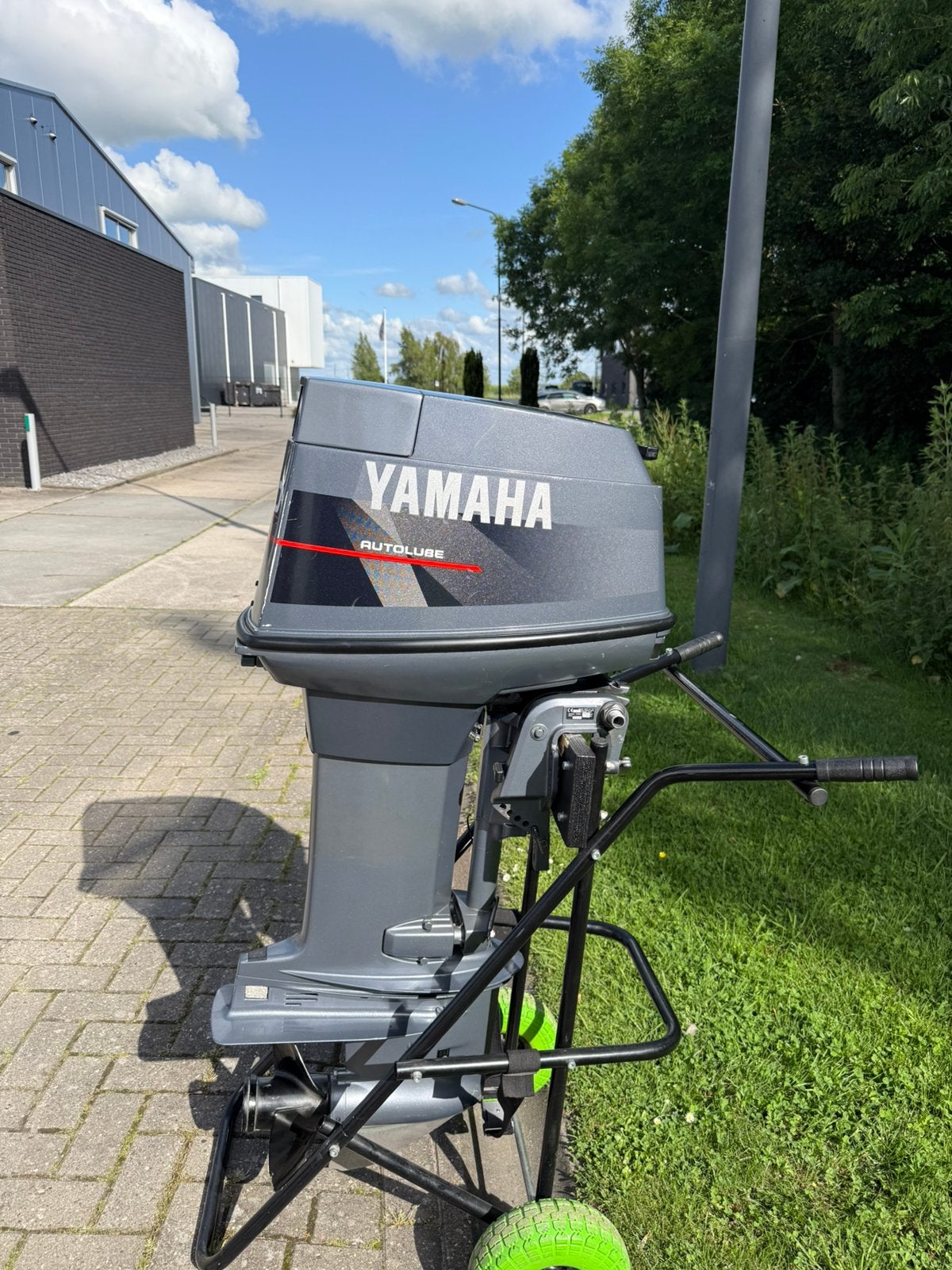Yamaha 40 pk 2 takt autolube langstaart trekstart, Watersport en Boten, Buiten- en Binnenboordmotoren, Ophalen, Zo goed als nieuw