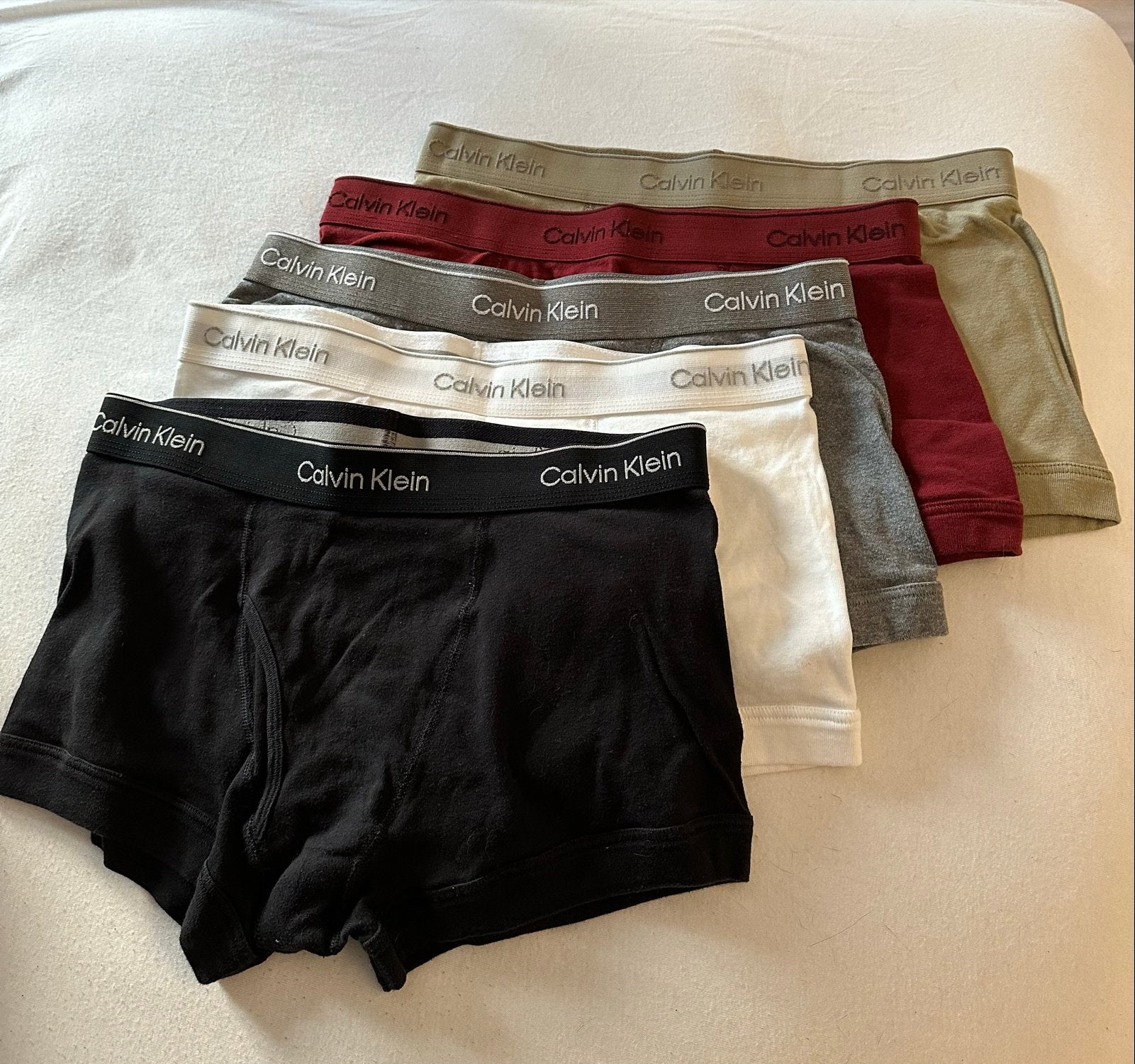 Calvin Klein Boxers - Set van 5, Kleding | Heren, Ondergoed, Ophalen of Verzenden, Wit, Boxer