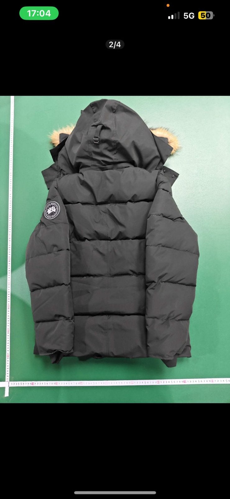 Canada goose jas, Ophalen of Verzenden, Zo goed als nieuw, Overige maten, Zwart