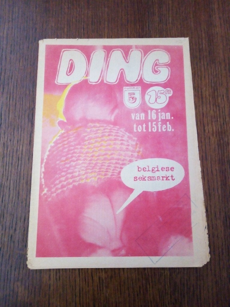 ding  de onderwaterkrant nr.5 *1970* frank zappa, Ophalen of Verzenden, Gelezen, Muziek, Film of Tv