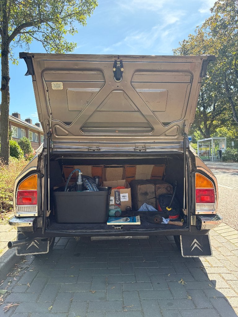 Citroën GS 1.2 Pallas 1975 Bruin, Auto's, Stof, 4 cilinders, Bruin, Bedrijf