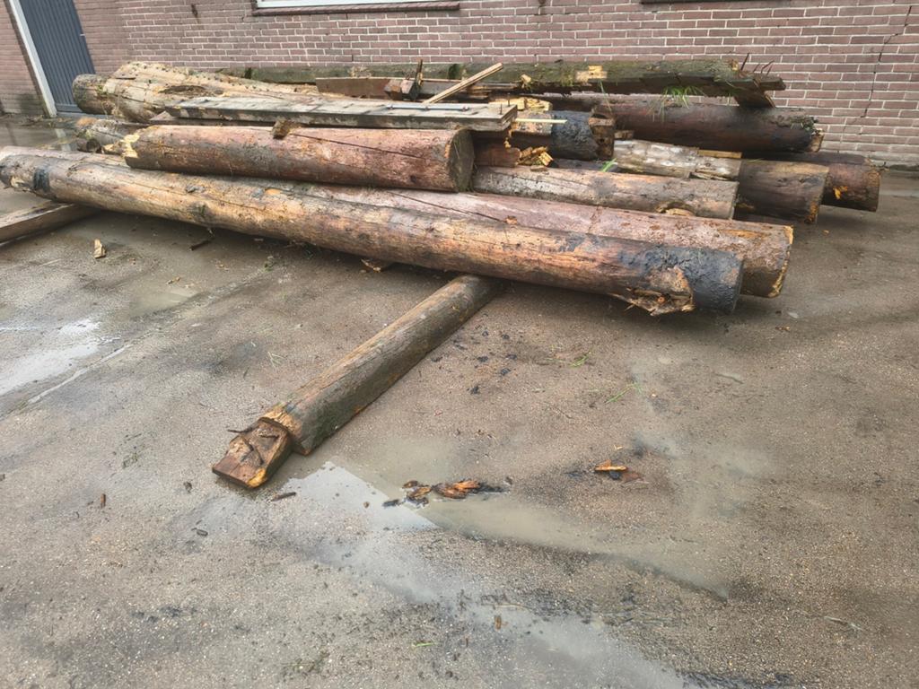 3 ton haardhout / brandhout, Tuin en Terras, Ophalen