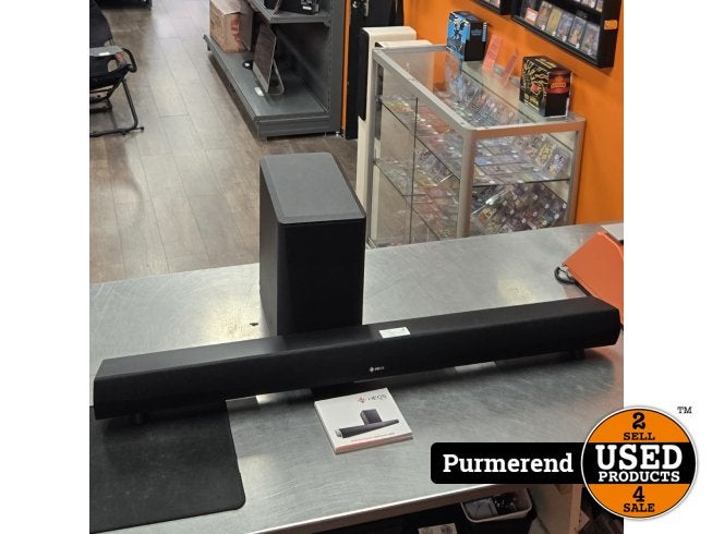 Denon HEOS SC-HHC 2.1 soundbar met subwoofer, Denon, Zo goed als nieuw, Support@denon.com, 1-1-1, Shin-Yokohama
Kohoku-ku, Yokohama 222-0033
Japan