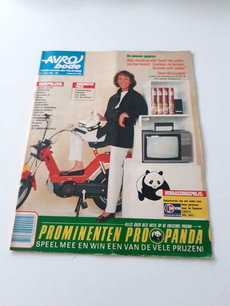 29.Avro Bode 1984. Joan Haanappel. Dolly Dots. Zeg ns Aaa. D, Verzamelen, Ophalen of Verzenden, 1980 tot heden, Tijdschrift