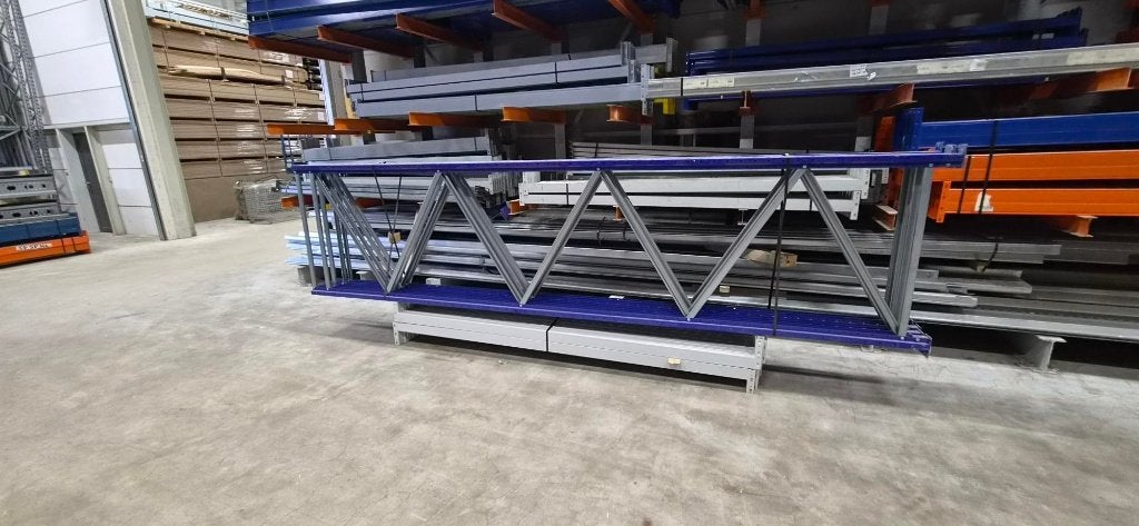 Palletstelling magazijnstelling set 8,46 mtr. Nimar koopje, Ophalen