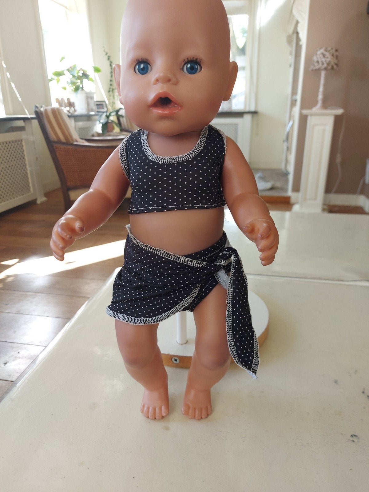 3 delig bikini set baby born pop 43cm, Ophalen of Verzenden, Nieuw, Babypop