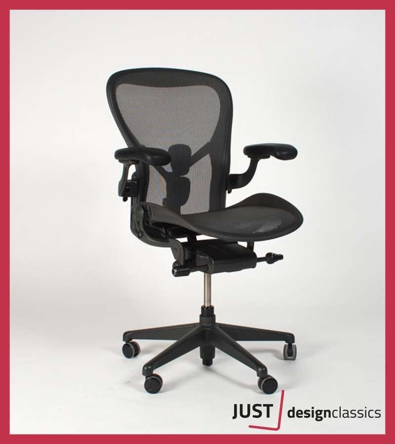Herman Miller Aeron maat C Remastered (voorraad:10), Niet ingevuld, Niet ingevuld, Zo goed als nieuw, Bureaustoel