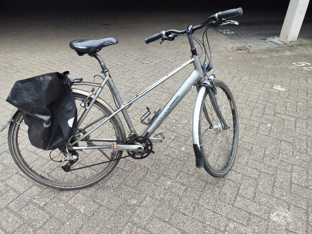 koga miyata traveller dames, Gebruikt, Velgrem, Versnellingen, 50 tot 53 cm