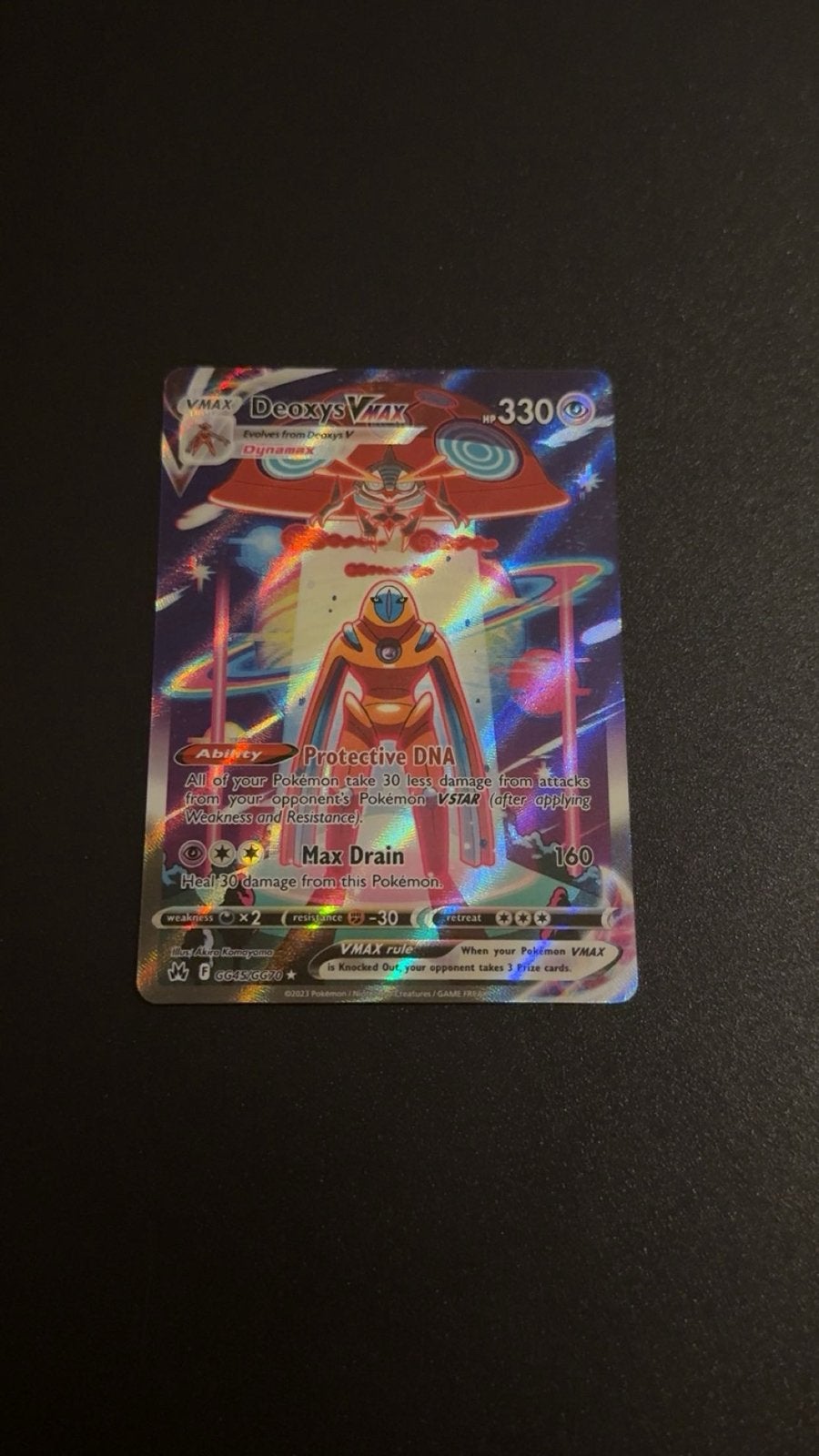 Deoxys GG45/GG70 Crown Zenith (mint), Ophalen of Verzenden, Zo goed als nieuw