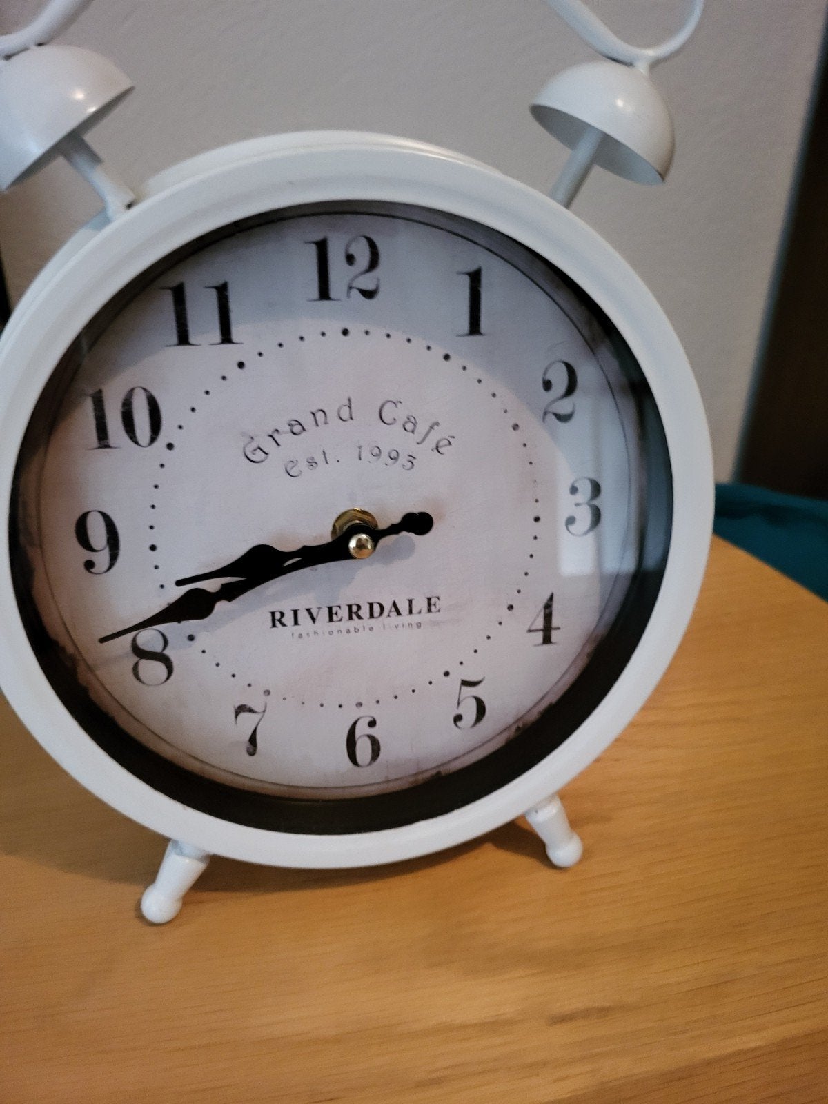 Leuke klok  ( riverdale), Ophalen of Verzenden, Zo goed als nieuw, Wandklok