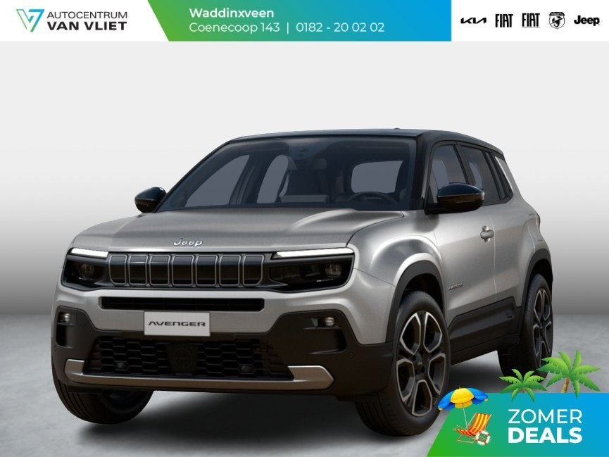 Jeep Avenger 1.2 e-Hybrid Summit | Winter Pack | Schuif/Kant, Auto's, Jeep, Bedrijf, Te koop, Avenger, ABS, Achteruitrijcamera