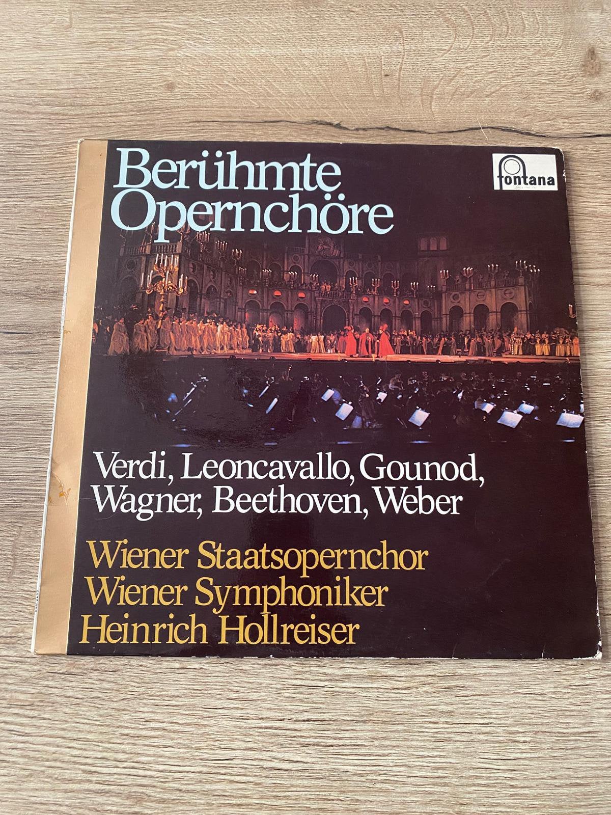 Berühmte Opernchöre – Wiener Staatsopernchor – LP, Ophalen of Verzenden, Gebruikt, 12 inch, LP