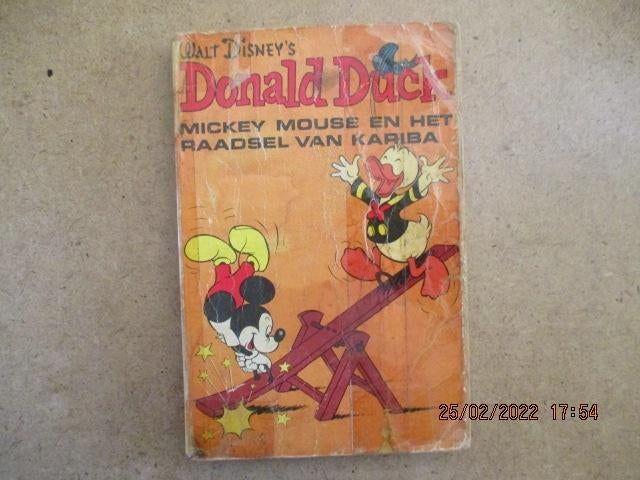adv6008 donald duck pocket 1e serie 4 (2), Boeken, Eén stripboek, Ophalen, Gelezen