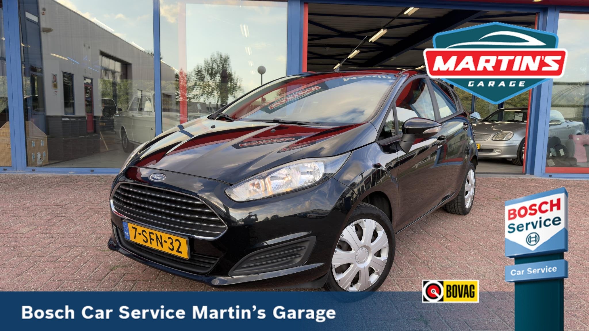 Ford Fiesta 1.0 Style AIRCO KEURIG ONDERHOUDEN!, Klanten@ford.com, Zwart, Handgeschakeld, Ford