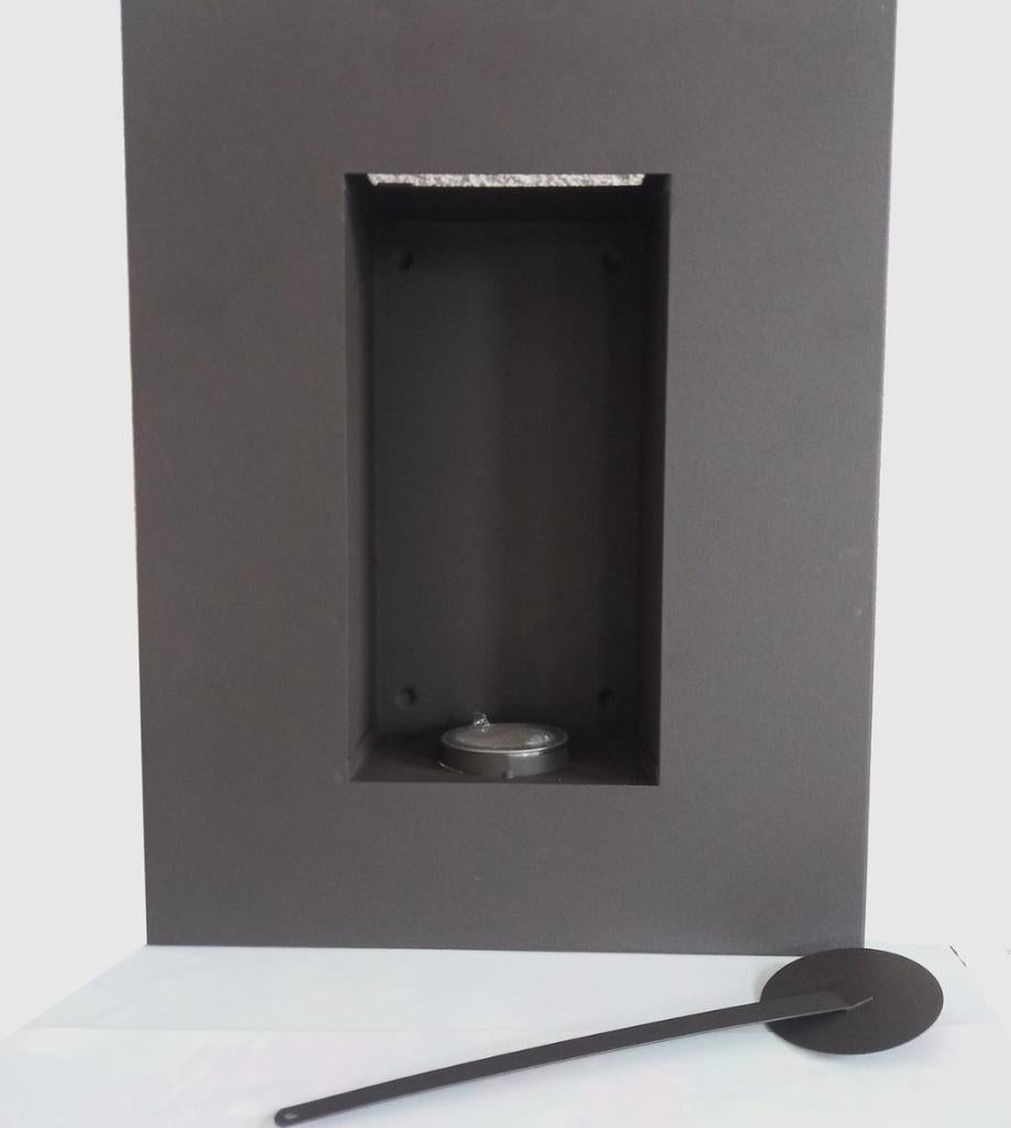 Bio-Ethanol wandhaardje/brander  **Nieuw in doos, Huis en Inrichting, Haarden, Ophalen of Verzenden, Nieuw, Hangende haard, Gelhaard