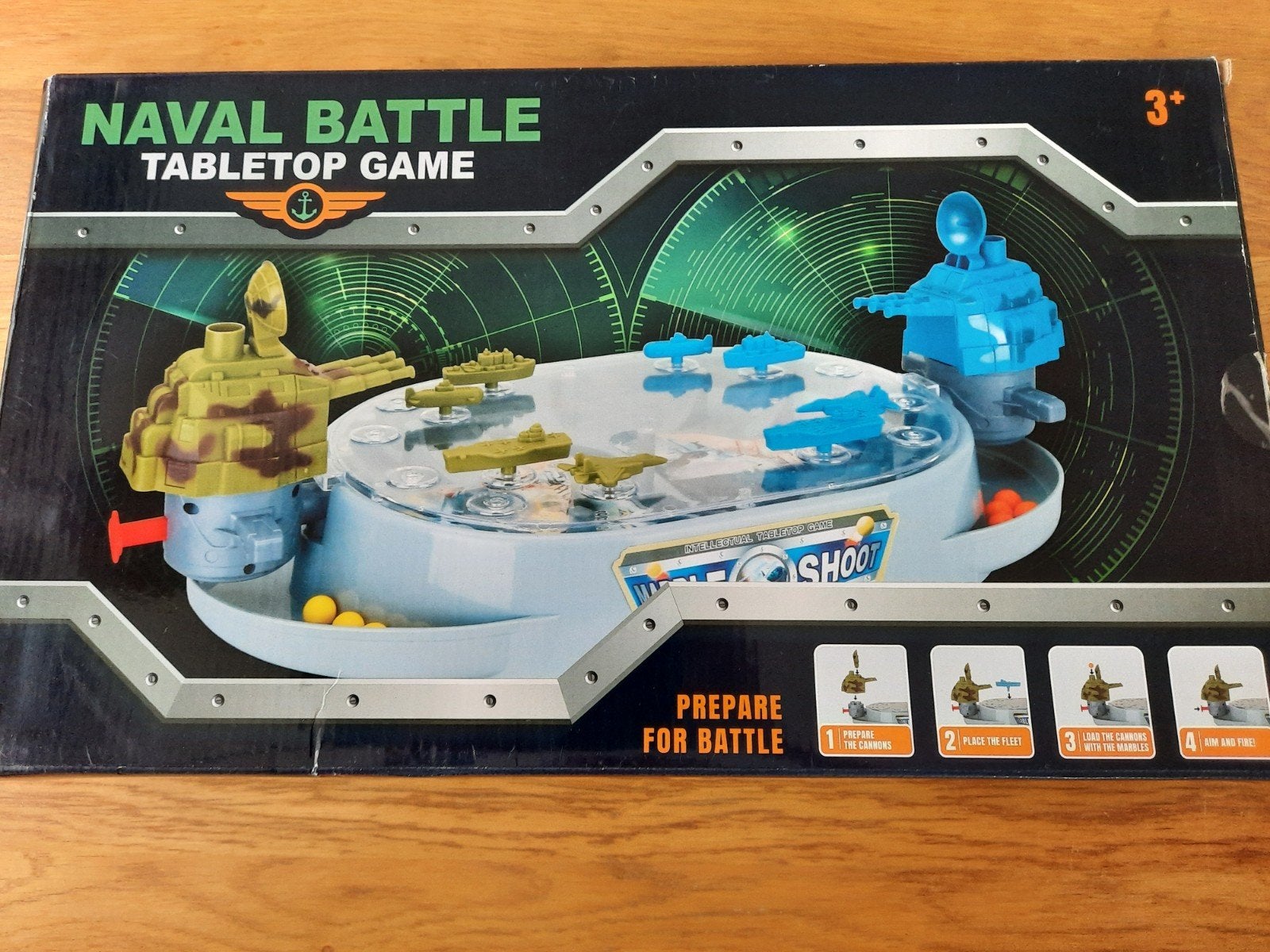 Naval Battle Tabletop Game - Marble Shoot, Ophalen of Verzenden
