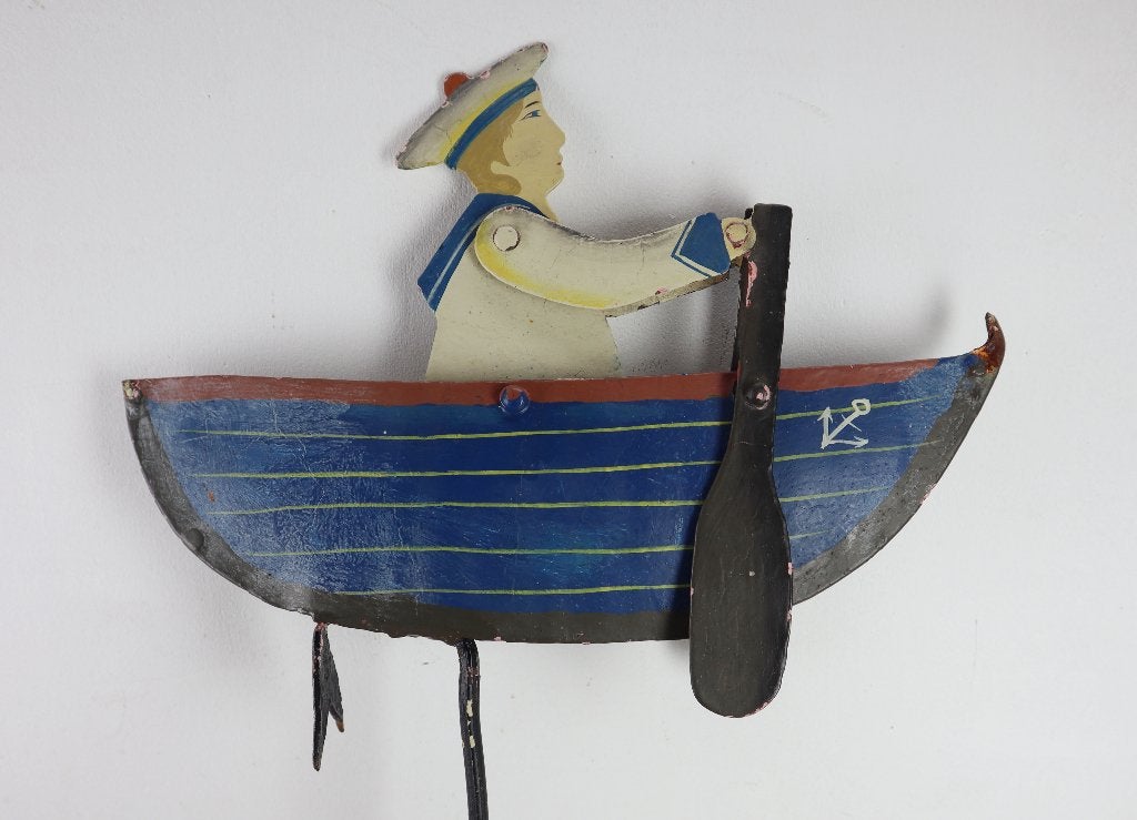 Antieke tuimelaar matroos, Antiek en Kunst, Ophalen of Verzenden
