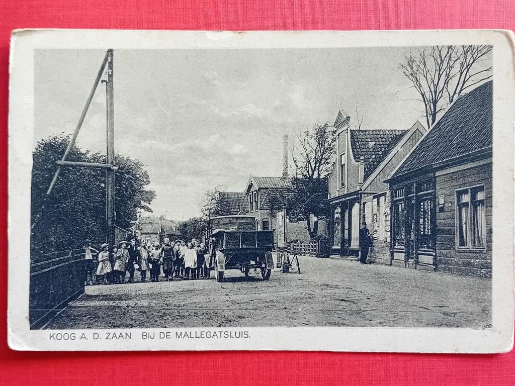 Ansichtkaart Koog a.d. Zaan, Ophalen of Verzenden, Voor 1920, Noord-Holland