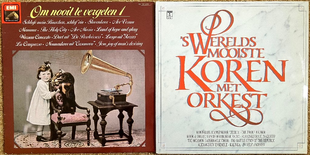 Twee LP's met klassieke muziek, Ophalen, LP, Gebruikt, Overige typen