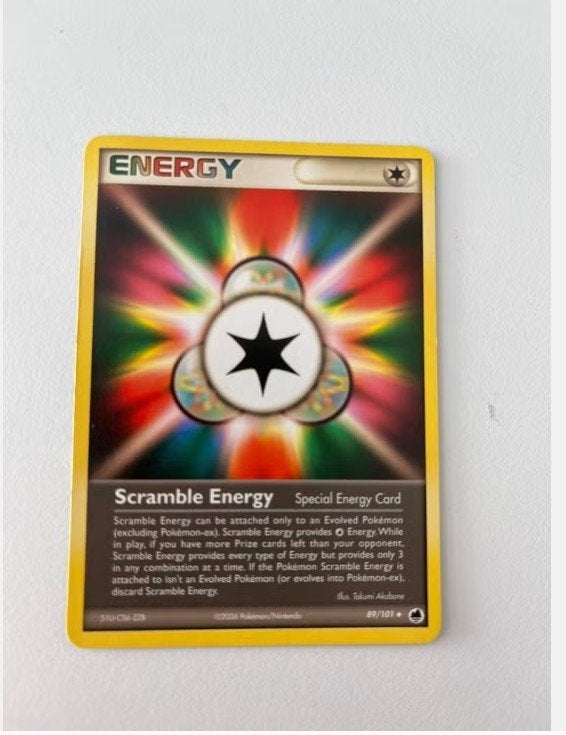 Pokemon Scramble Energy Kaart 89/101 EX Holon Phantoms, Ophalen of Verzenden, Zo goed als nieuw