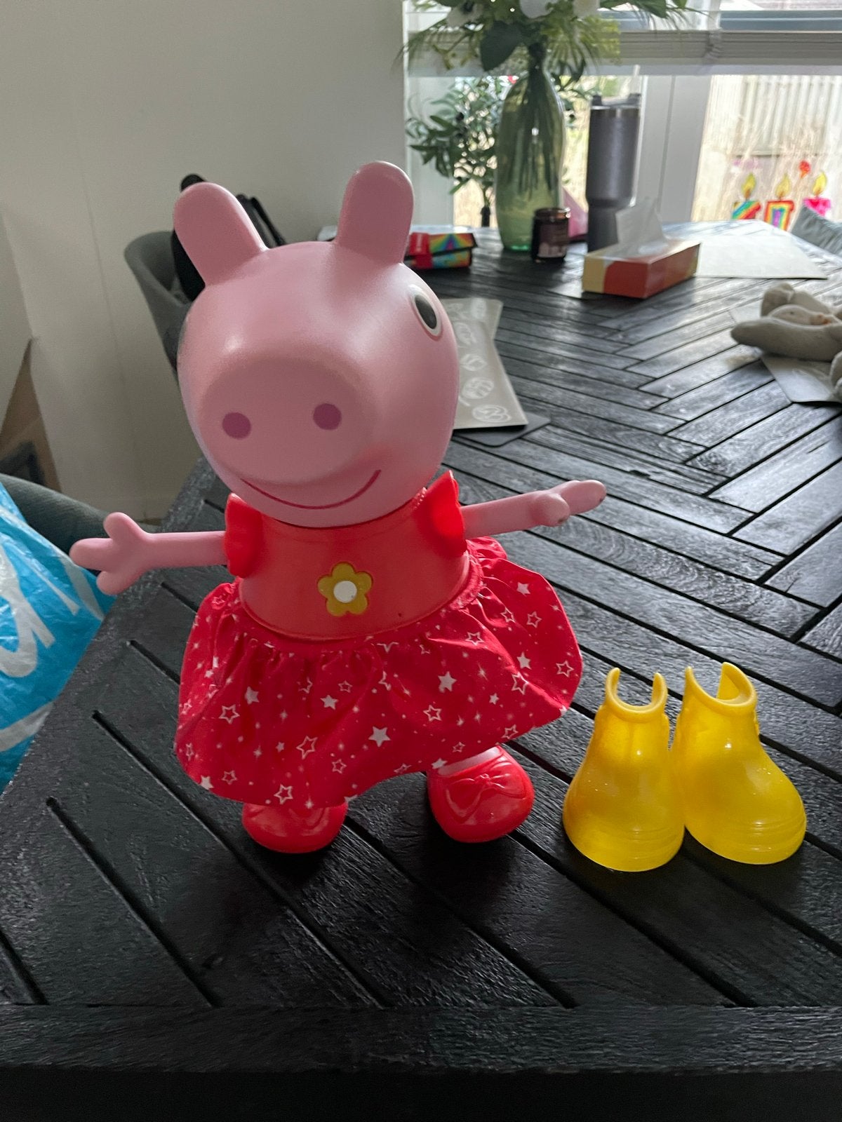 Peppa Pig Dansende en Zingende Pop, Ophalen of Verzenden, Zo goed als nieuw, Meisje