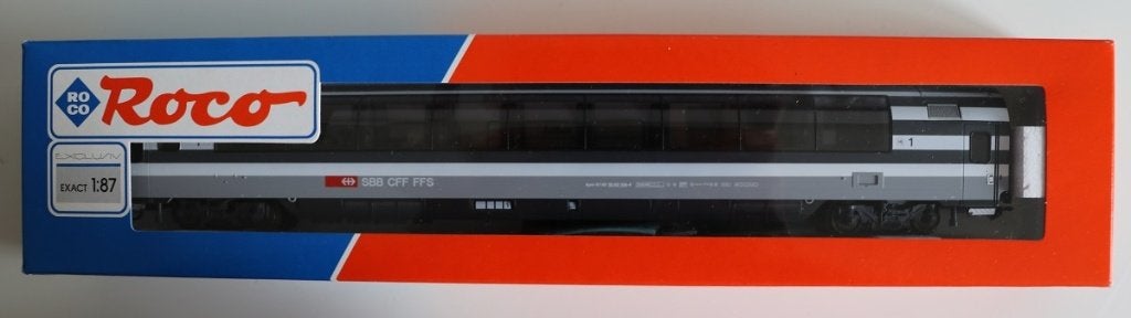 Roco 44769 1e klas panoramarijtuig type Apm Zwitserland SBB, Gelijkstroom, Wagon, Ophalen of Verzenden, Zo goed als nieuw