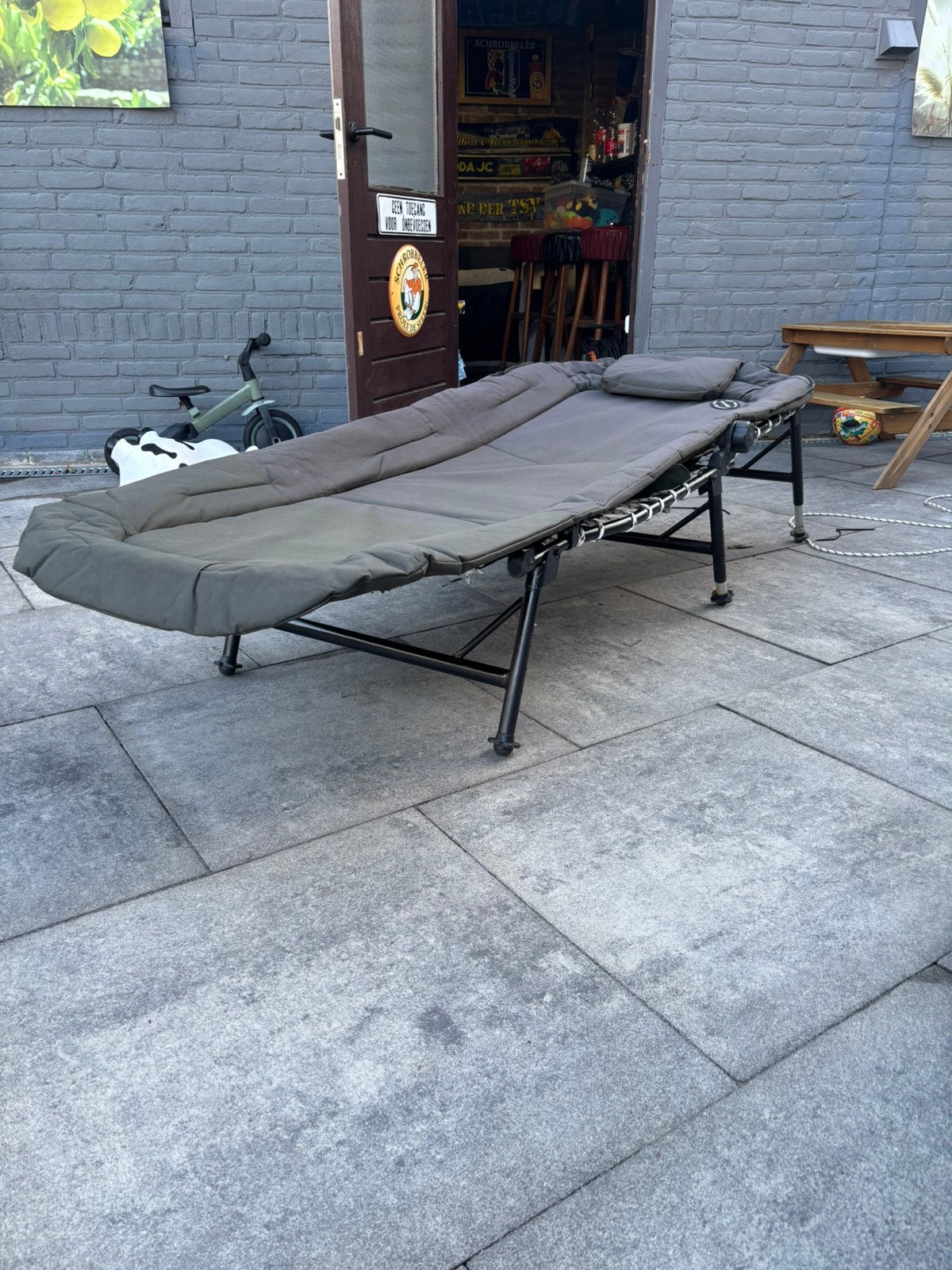 Stretcher, Tuin en Terras, Ophalen of Verzenden, Zo goed als nieuw, Kunststof
