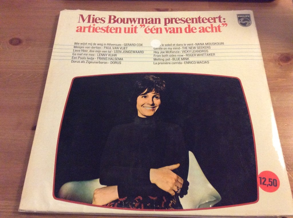 mies bouwman presenteert artiesten uit 1 van de 8 vinyl 1972, LP, Gebruikt, Pop, Ophalen of Verzenden