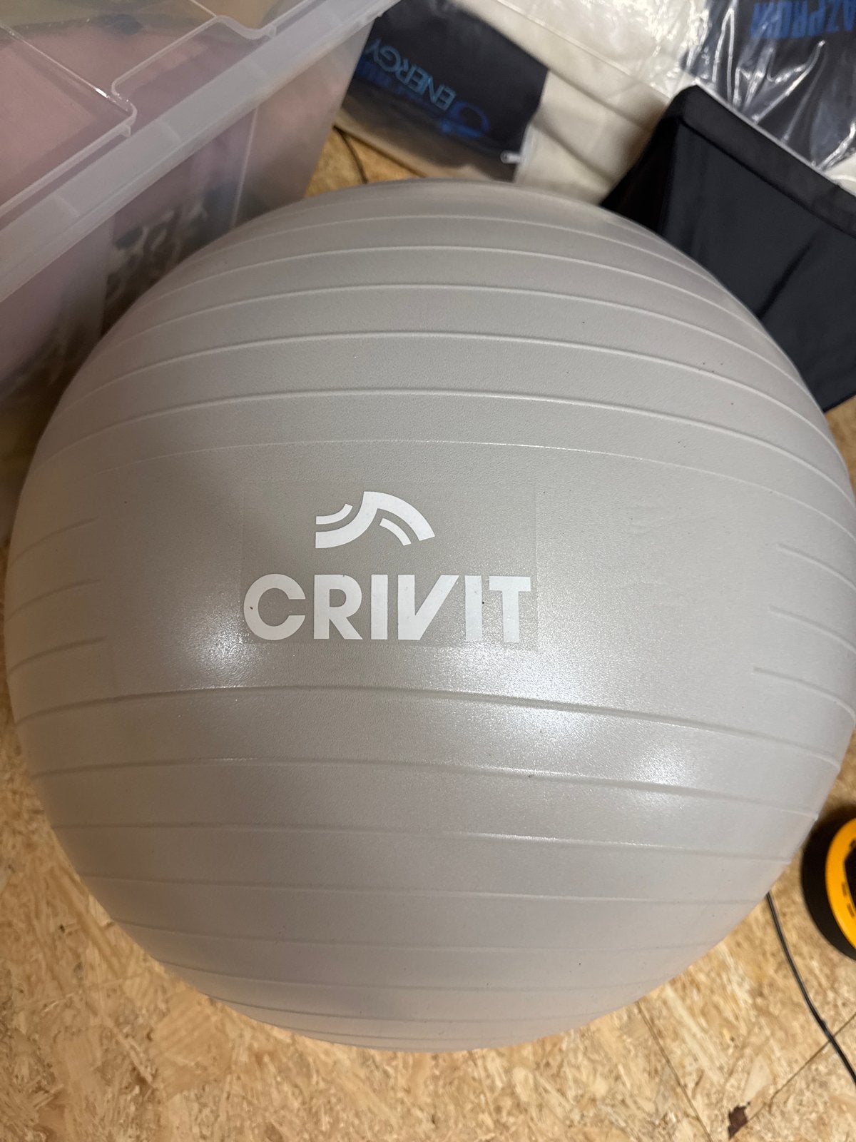 Crivit sport-/zwangerschapsbal – 65 cm – max. 120 kg, Ophalen, Zo goed als nieuw, Buik, Fitnessbal