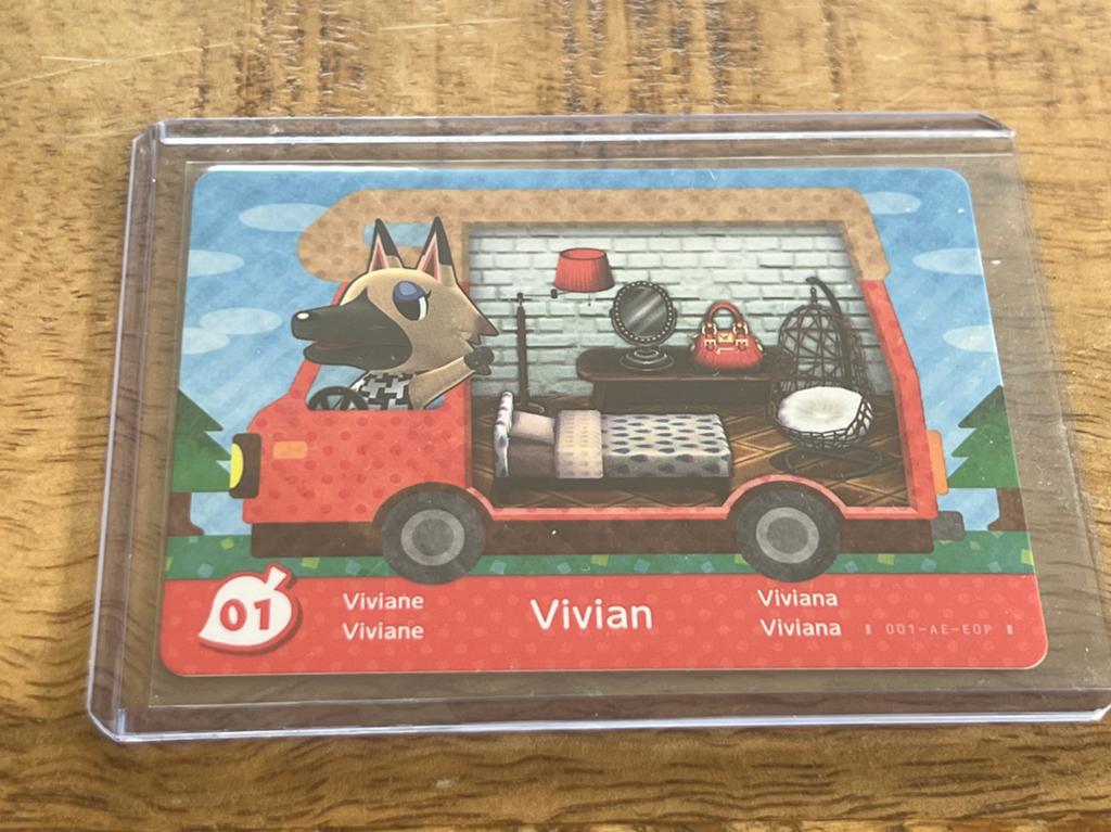 Animal Crossing Amiibo Vivian 1, 1 speler, Ophalen of Verzenden, Zo goed als nieuw, Vanaf 3 jaar
