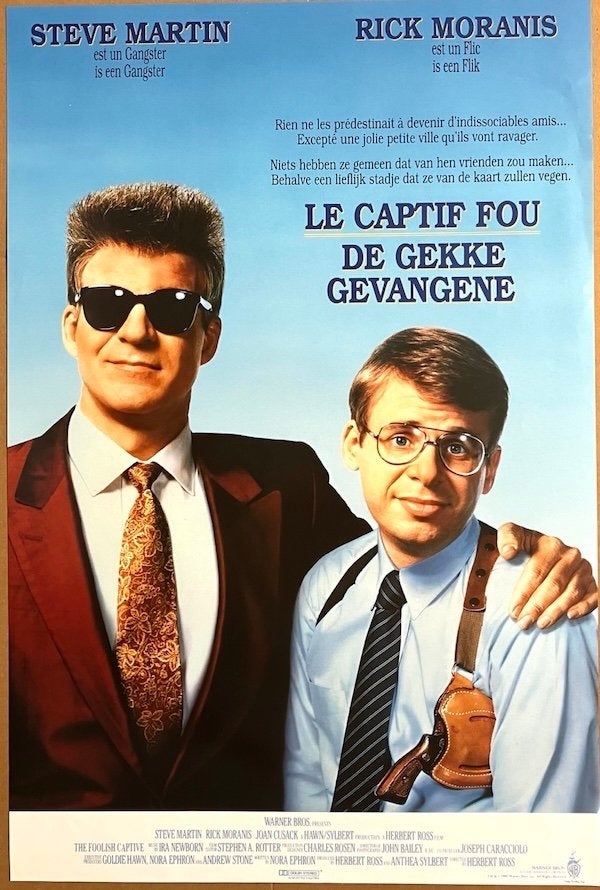 My Blue Heaven (1990) - Originele filmposter, Ophalen of Verzenden, Zo goed als nieuw, A1 t/m A3, Film en Tv