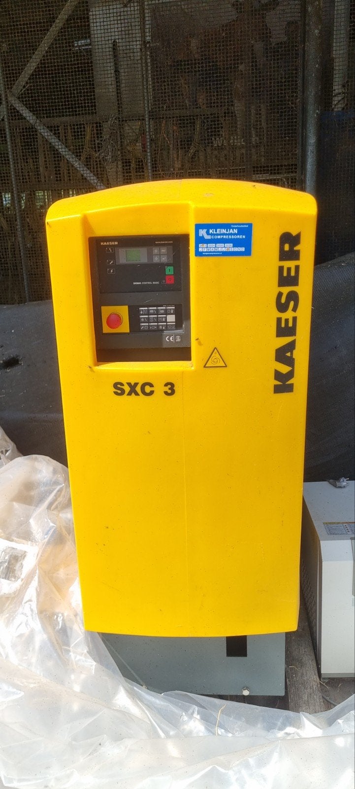 Kaeser SXC 3 Compressor, Ophalen, Gebruikt, 10 bar of meer, Minder dan 200 liter/min