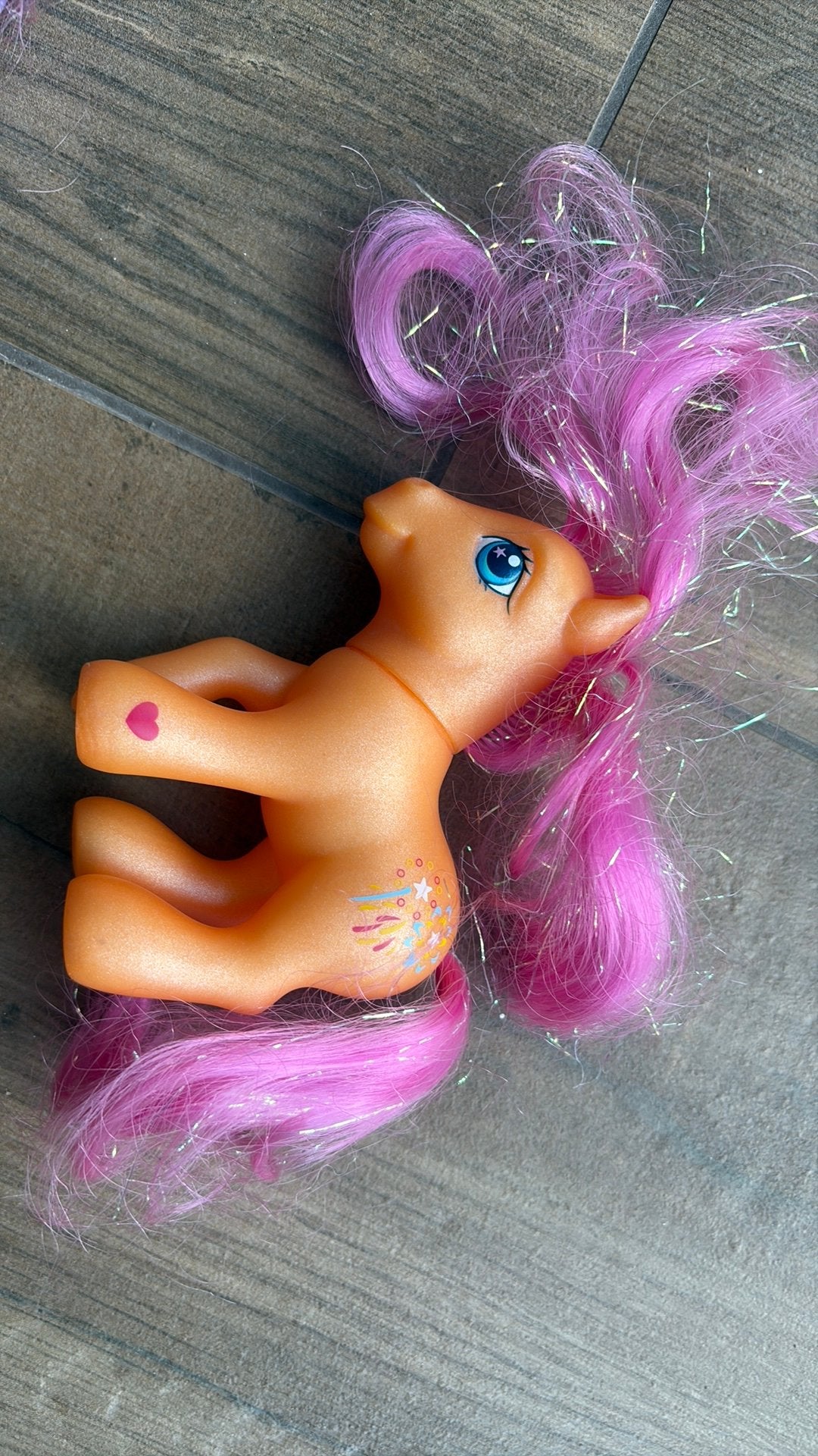 Oranje my little pony Sparkleworks g3, Ophalen of Verzenden, Zo goed als nieuw