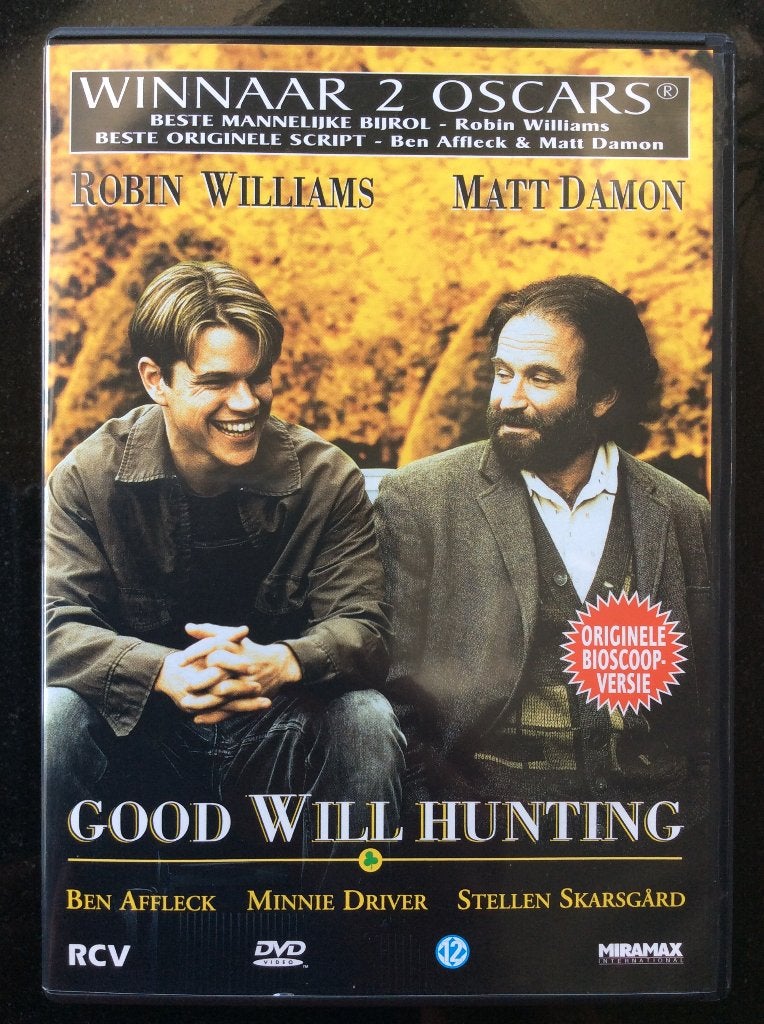 Good Will Hunting DVD, Cd's en Dvd's, Vanaf 12 jaar, Ophalen of Verzenden, Zo goed als nieuw, Overige genres
