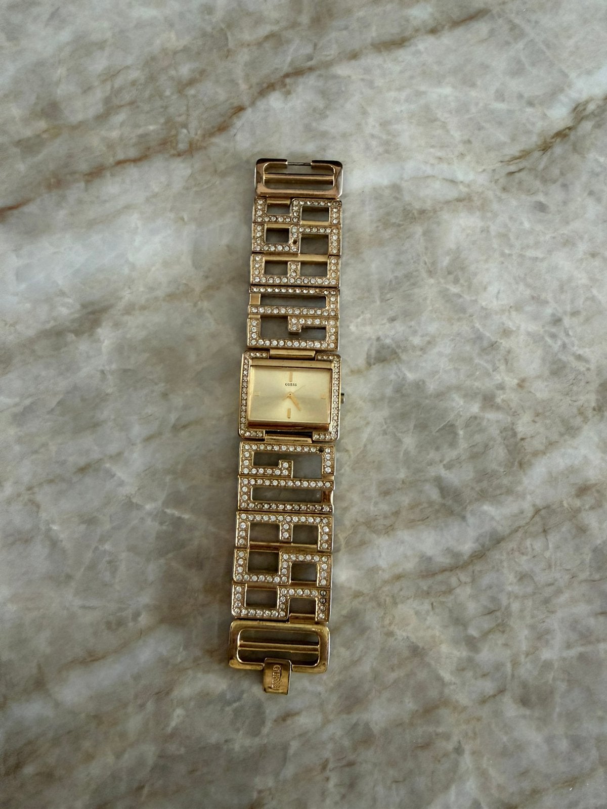 Guess horloge, Ophalen, Zo goed als nieuw, Staal, Guess