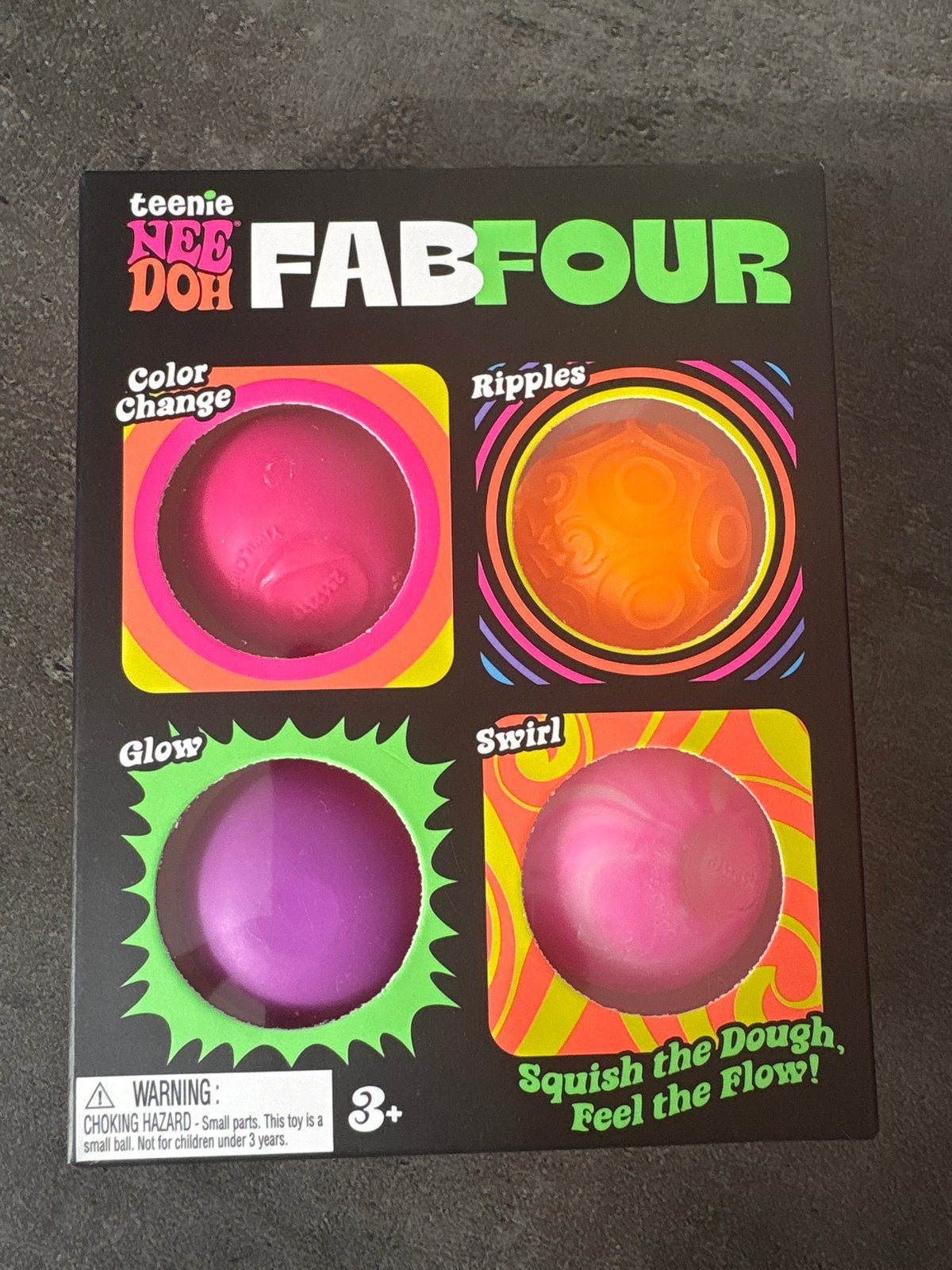 NeeDoh Fab Four Fidget Speelgoed Set - Nieuw, Ophalen of Verzenden, Nieuw, Jongen of Meisje