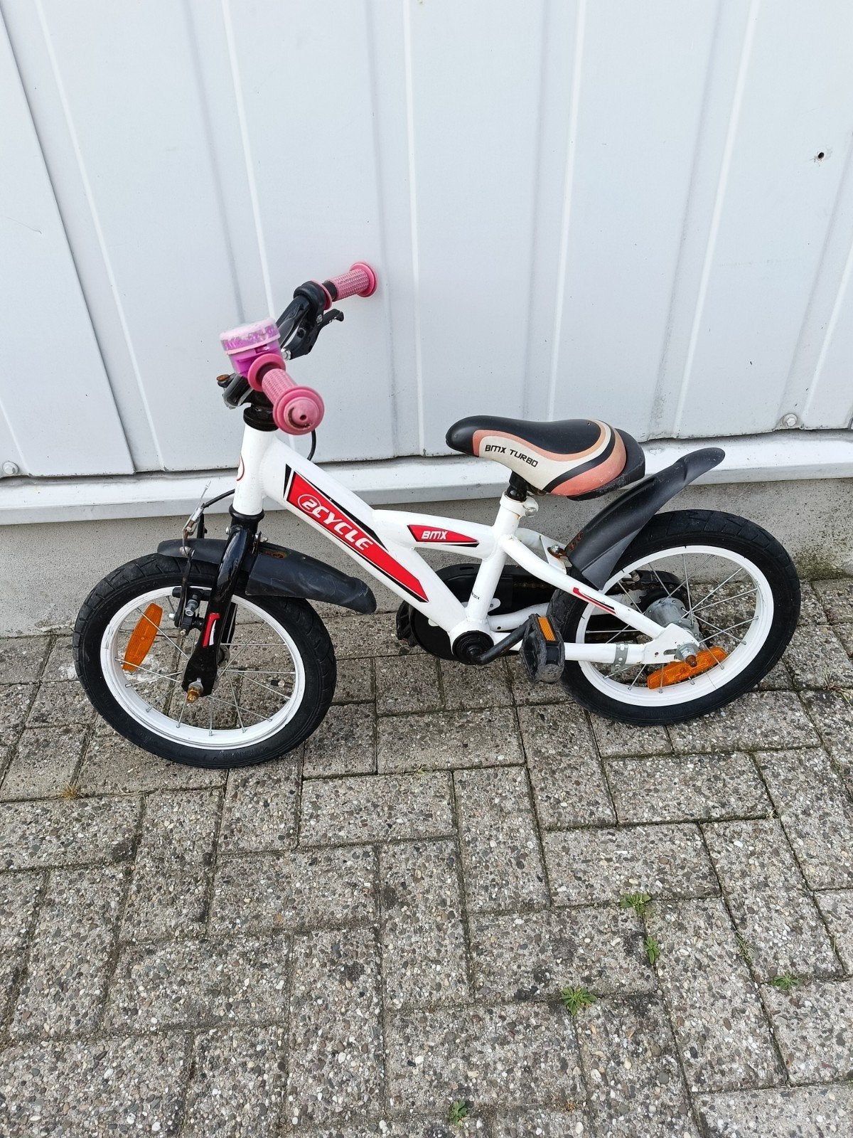 kinderfiets 14 inch bmx turbo 2cycle, Ophalen, Gebruikt, Minder dan 16 inch, 2cycle