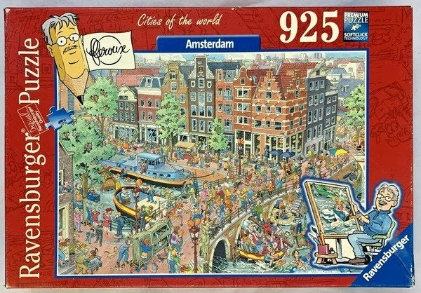 Ravensburger Fleroux Puzzel 925 st. Amsterdam Brouwersgracht