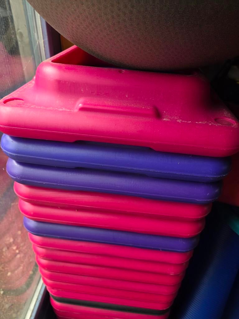Stepbank roze/paars - Fitness Step, Sport en Fitness, Ophalen of Verzenden