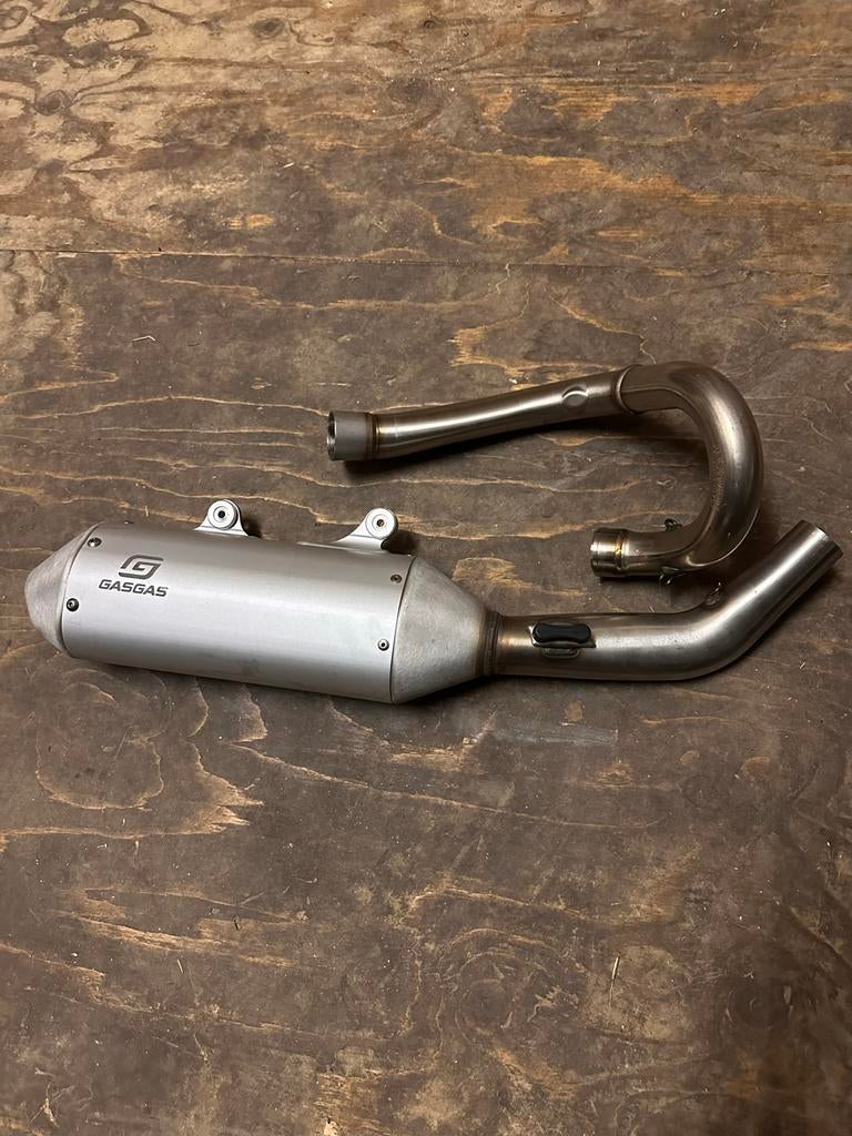 GasGas uitlaat en stuur, Ophalen of Verzenden, Gebruikt