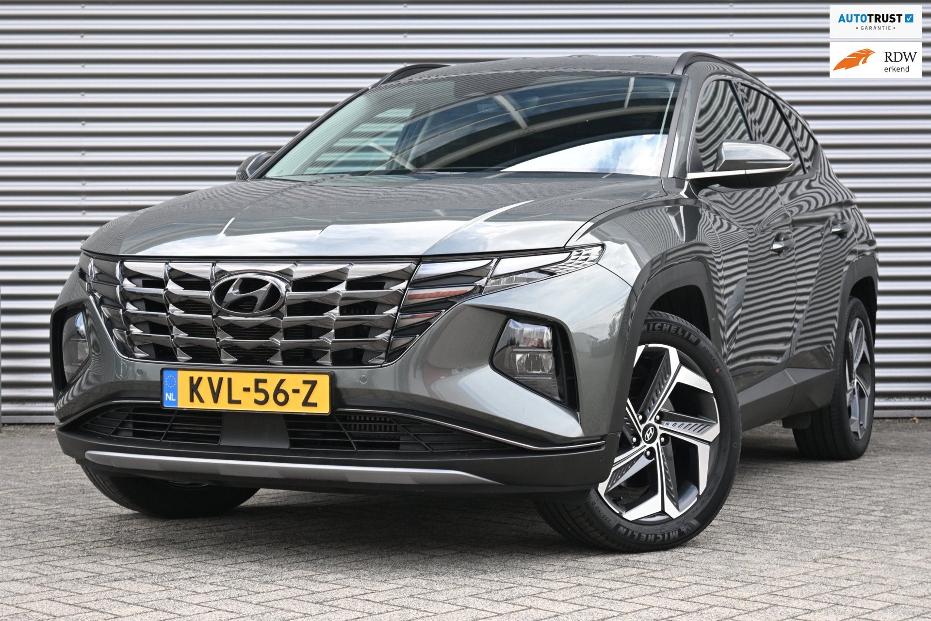 Hyundai TUCSON 1.6 T-GDI PHEV 4WD, Airco, Ecc, Cruise, Camer, Auto's, Automaat, Stof, Gebruikt, 4 cilinders
