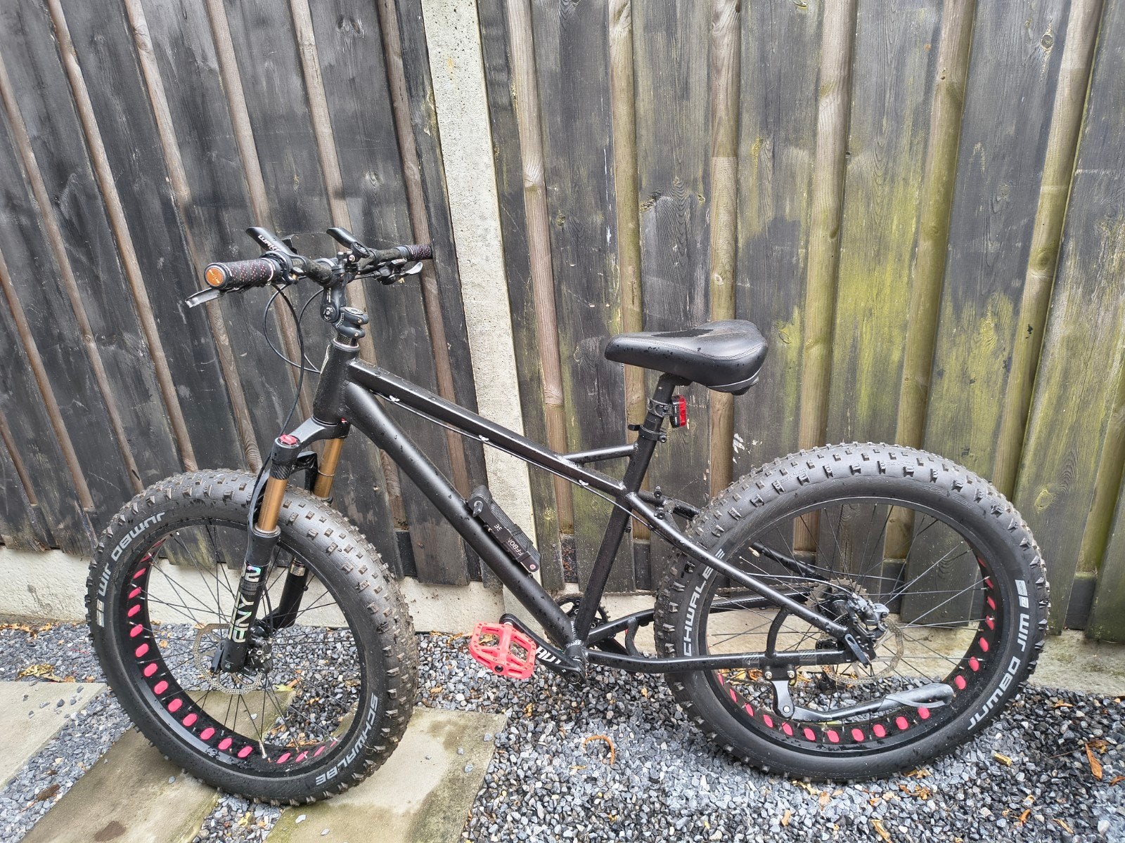 MTB 26x4.0, Ophalen